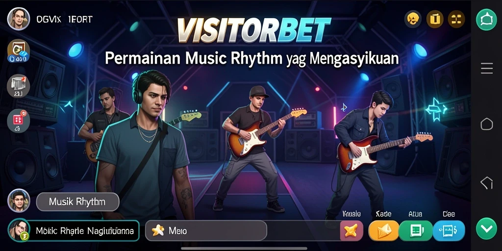 Tampilan antarmuka <strong>VISITORBET</strong> yang menarik dan menawan.